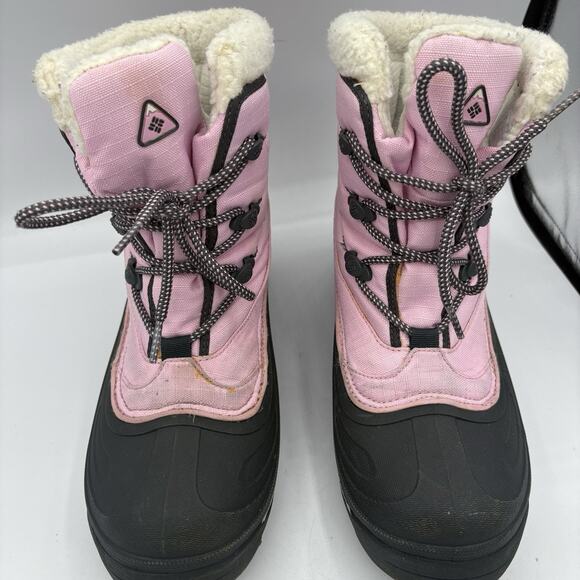 Columbia Snow Boots Womens Size 9 Cascadian Trinity Pink Insulated Winter C - Picture 3 of 9